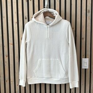 Old Navy Sherpa Lined Waffle Hoodie - M